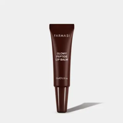 image of .Glowy Peptide Lip Balm Glazed Mocha