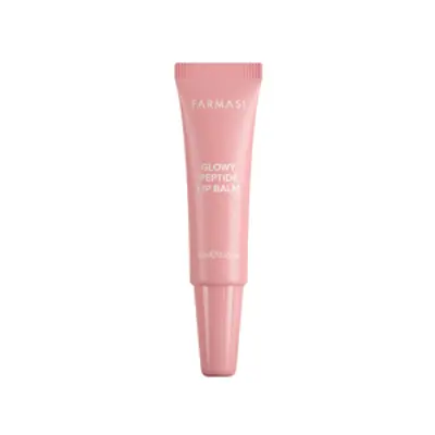 image of Glowy Peptide Lip Balm Frosted Pink