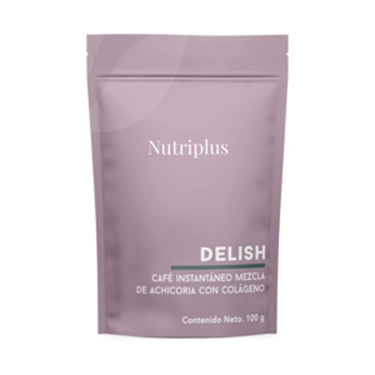 image of Nutriplus Café Instantané Soluble Mélange de Chicoreé et Collagéne